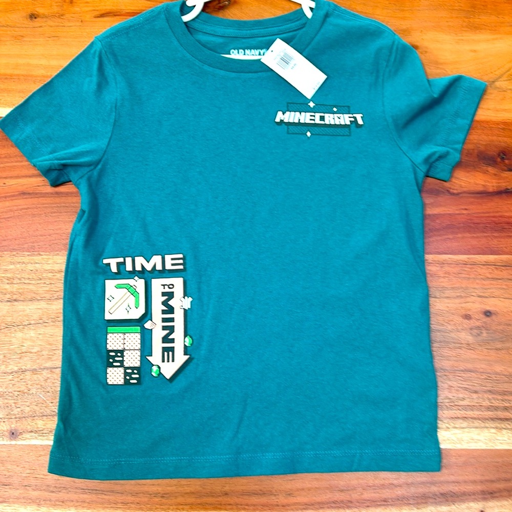 Minecraft Size XS Old Navy T-Shirt NWT
